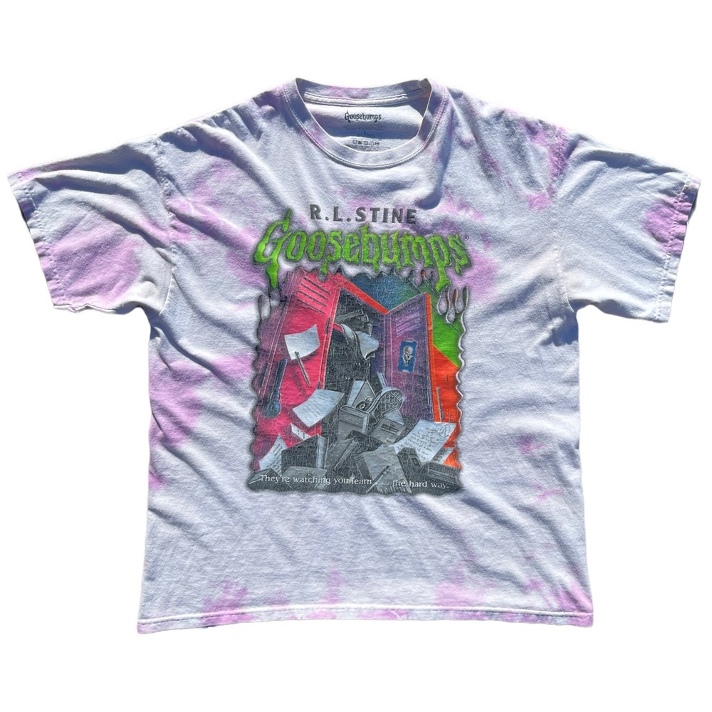 R.L.Stine Goosebumps Tie Dye Graphic Tee